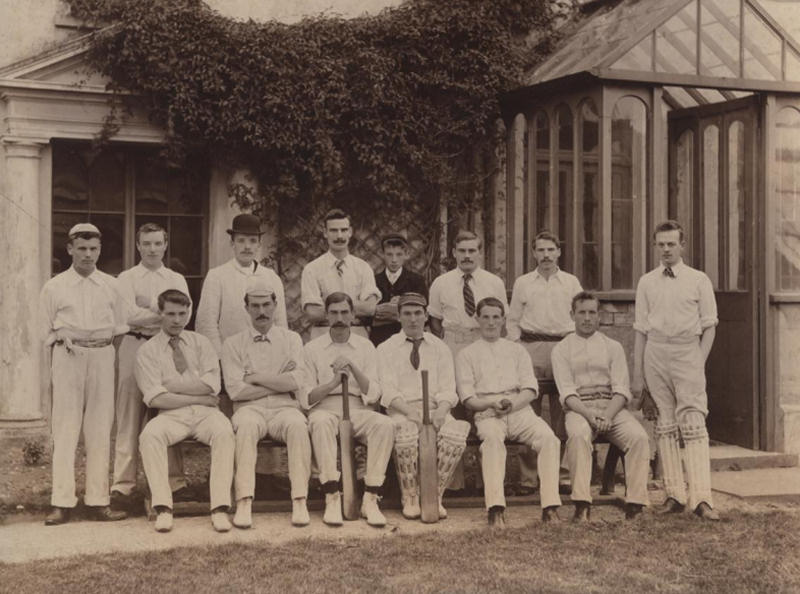 Norman Hill House and cricket club, 1896 (courtesy Neil Malpass)