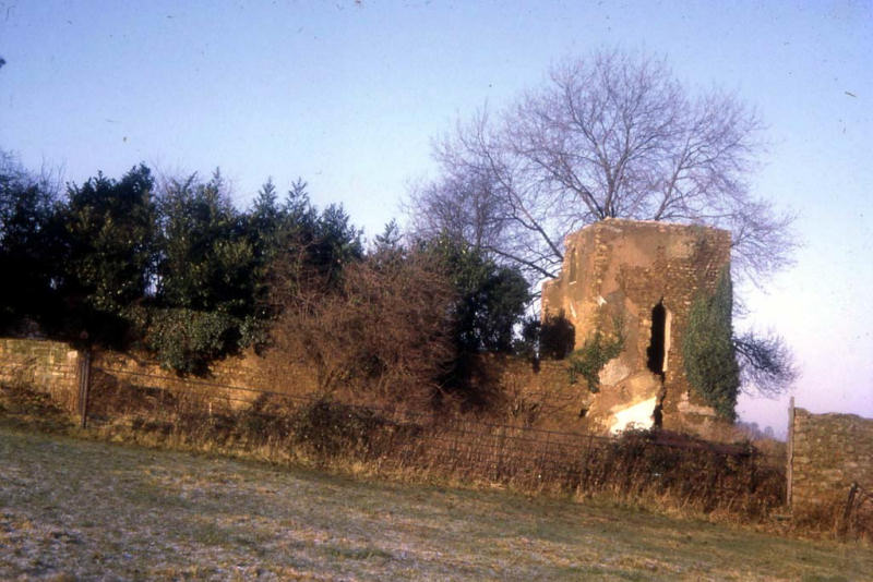 Norman Hill House tower, c1960, courtesy L. Jones