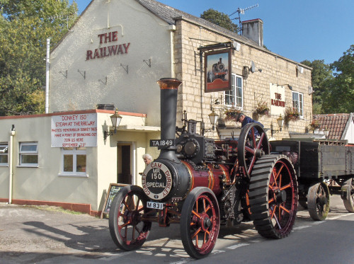 Railway Inn, Cam - 150th anniversary of the opening of the Dursley branch line.