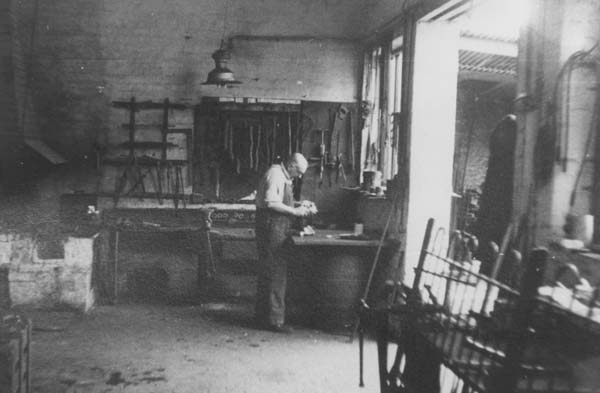 Inside Talboys forge, Silver Street